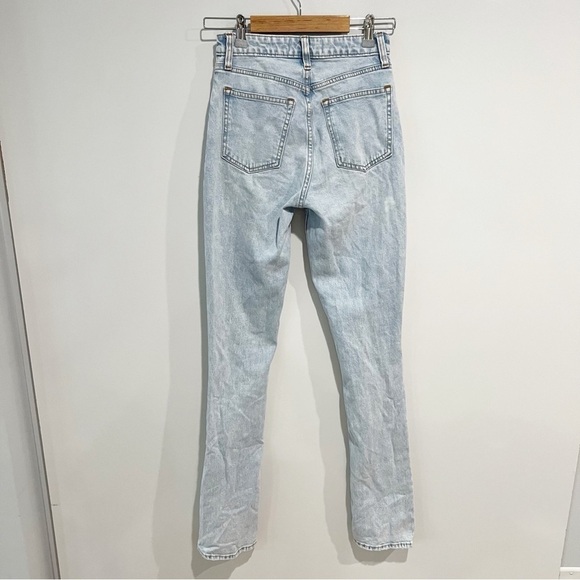 Abercrombie & Fitch Curve Love High Rise Skinny Jean with Vent Hem - Picture 4 of 7